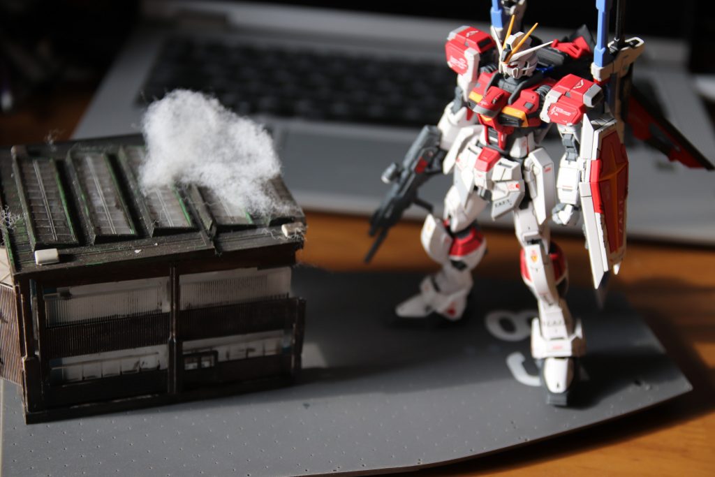 サイズ感と密度がいいですね…倉庫は前回のデスサイズより拝借(笑)