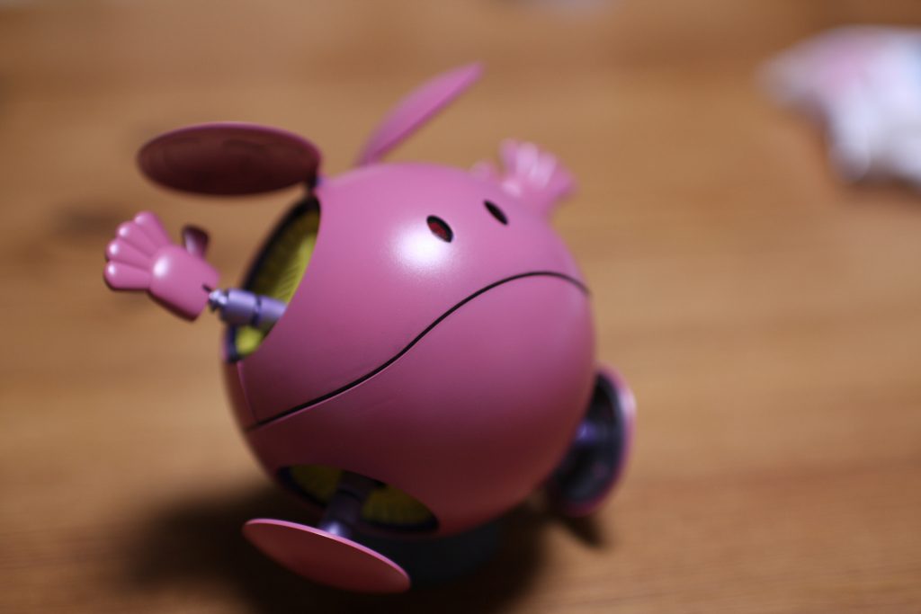 制作時間のほとんどは内部メカの塗装でしたが、飾るときには全く見えませんｗ