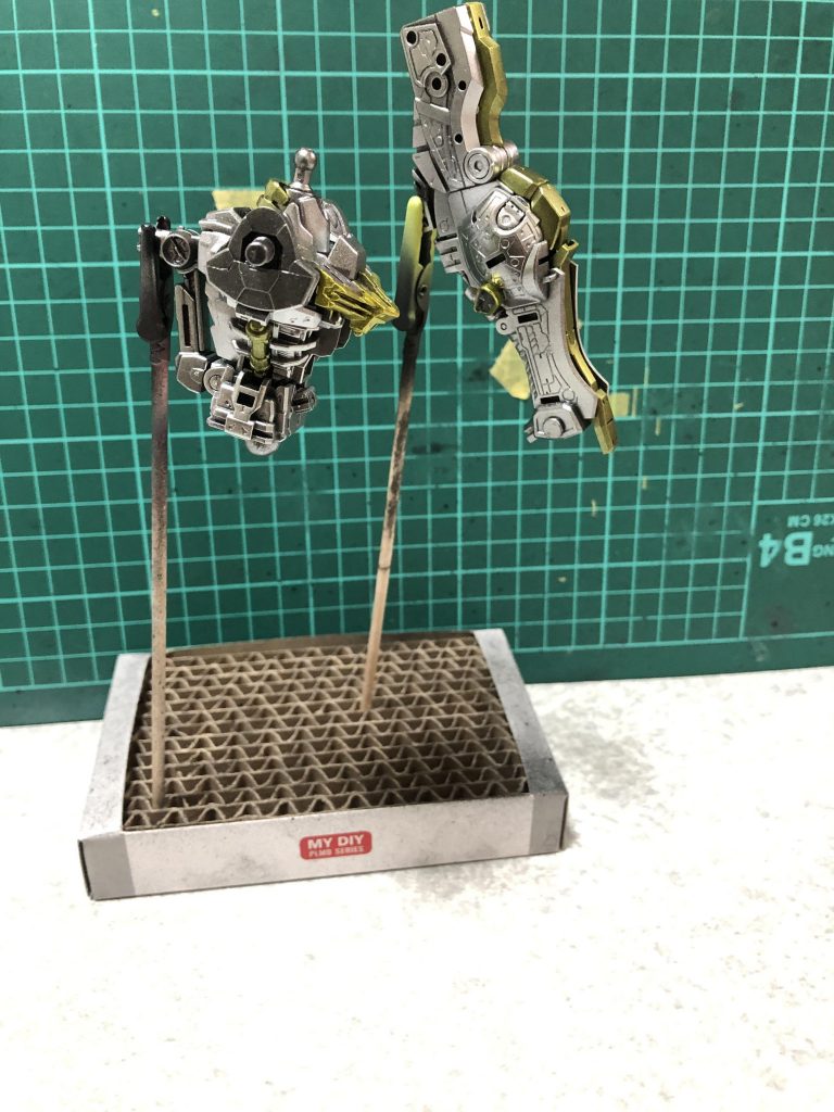 インナーフレーム部分塗装