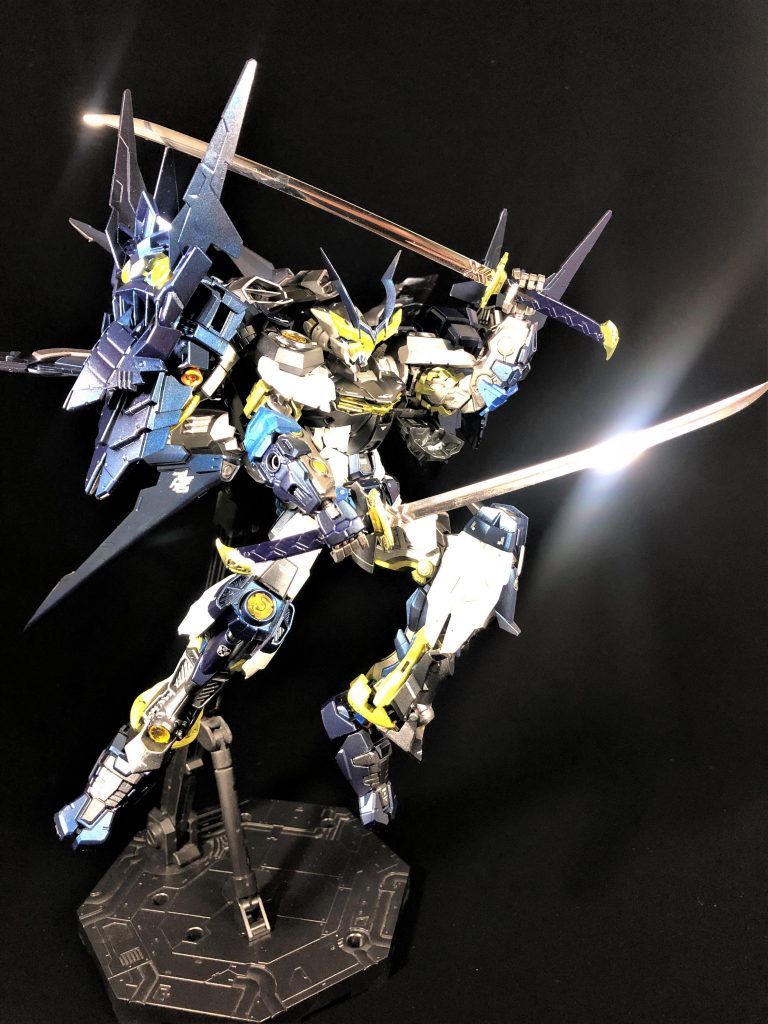 剣の光り方が上手く撮れました