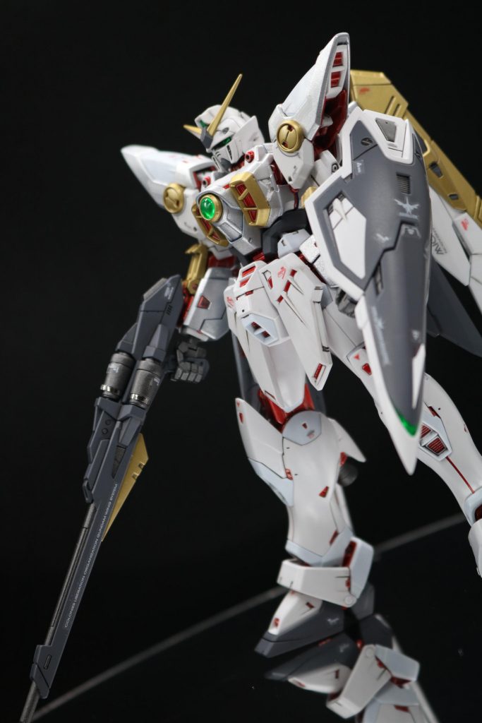 RG 1/144 ウイングガンダム(レッドフレーム)–2枚目/制作者：ikaotoko