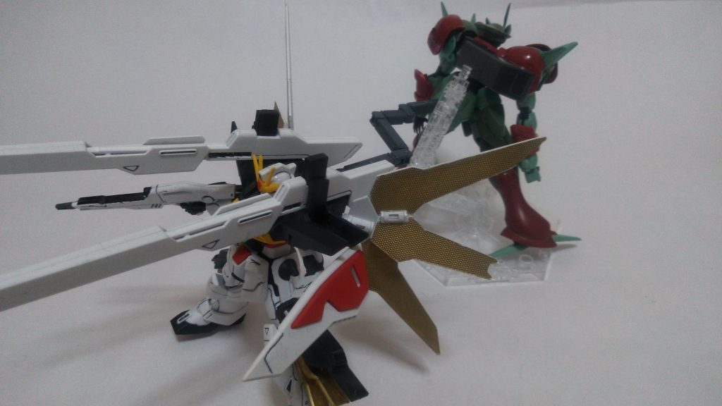 ガンダムDXとの接続も再現