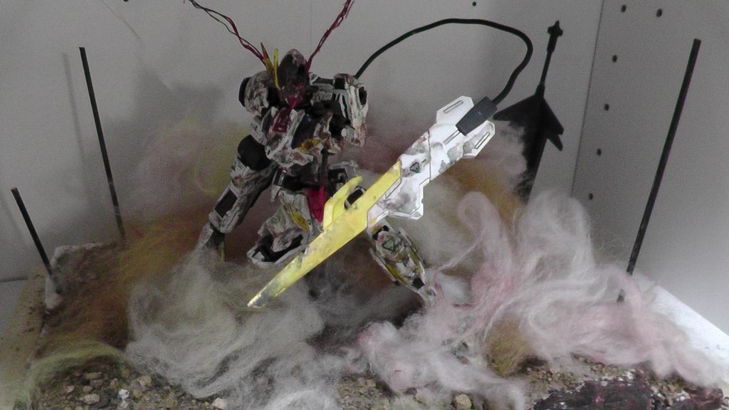 バルバトス本体以外あまりいじっていませんがね。