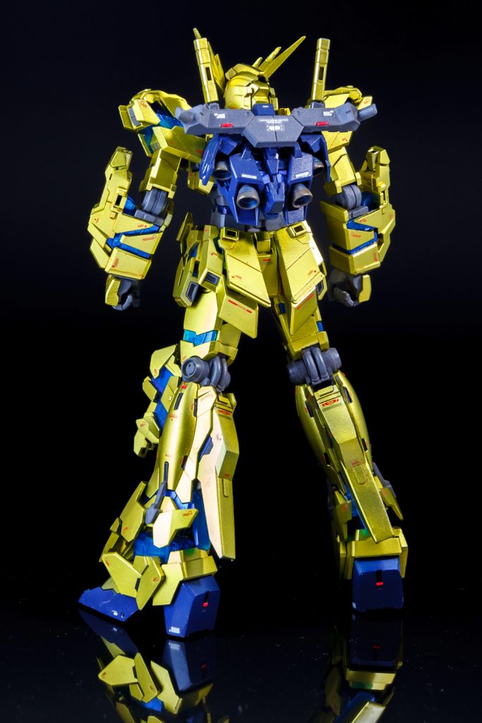 バーニアは軽く薄々加工のあとウェザリングマスターでお手軽に焼け色っぽく