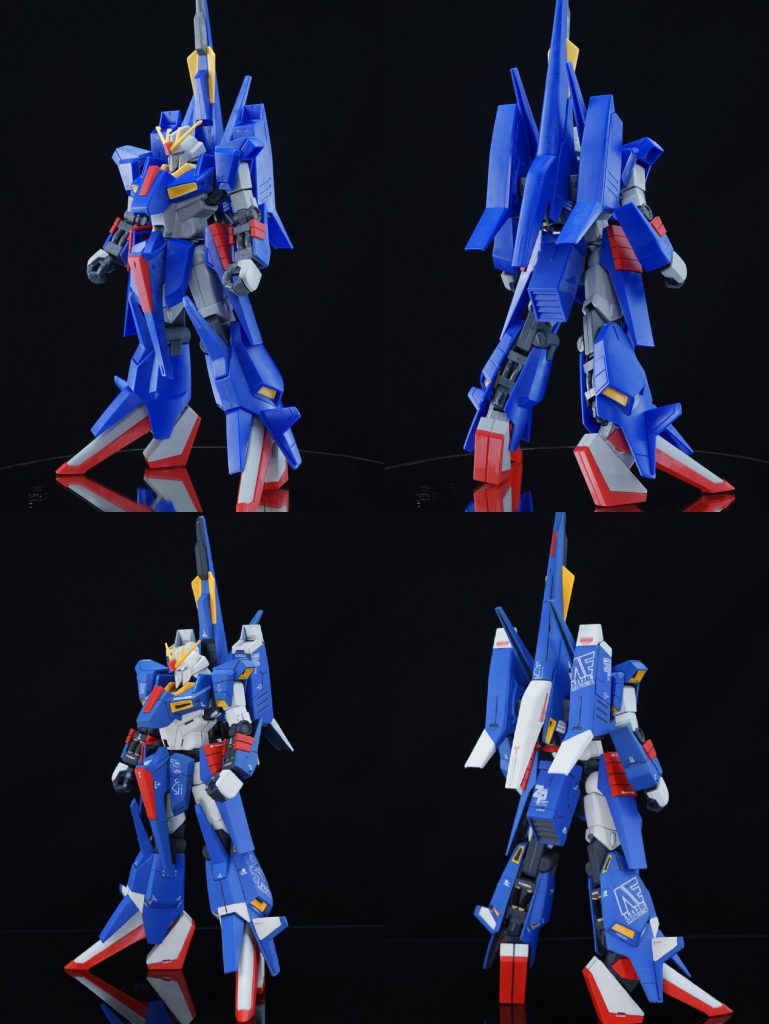 ・before/after上記の工作を施した物とキットのままの比較はこんな感じ。パッと見イジってないように見えますが、かなりシュッとしたように感じます。