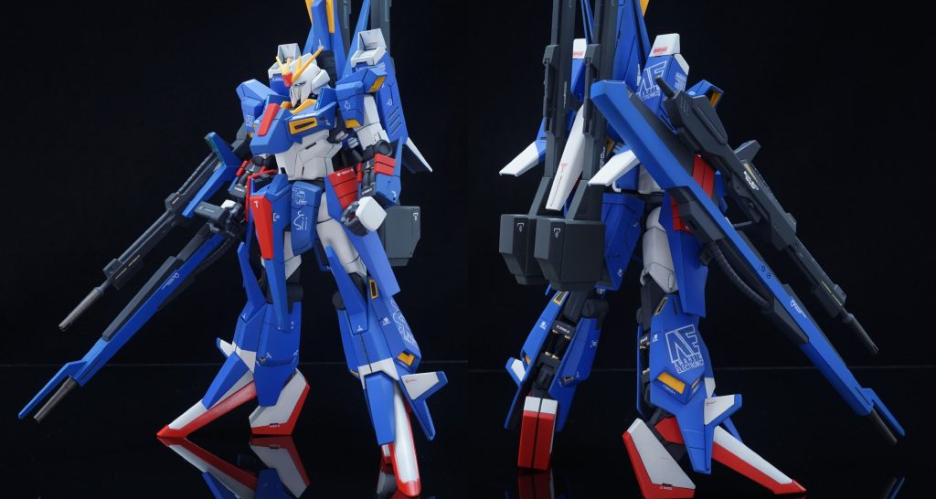 ○HGUC ZII(Z計画コンペティション機)今回はモデラー仲間のZZIIや