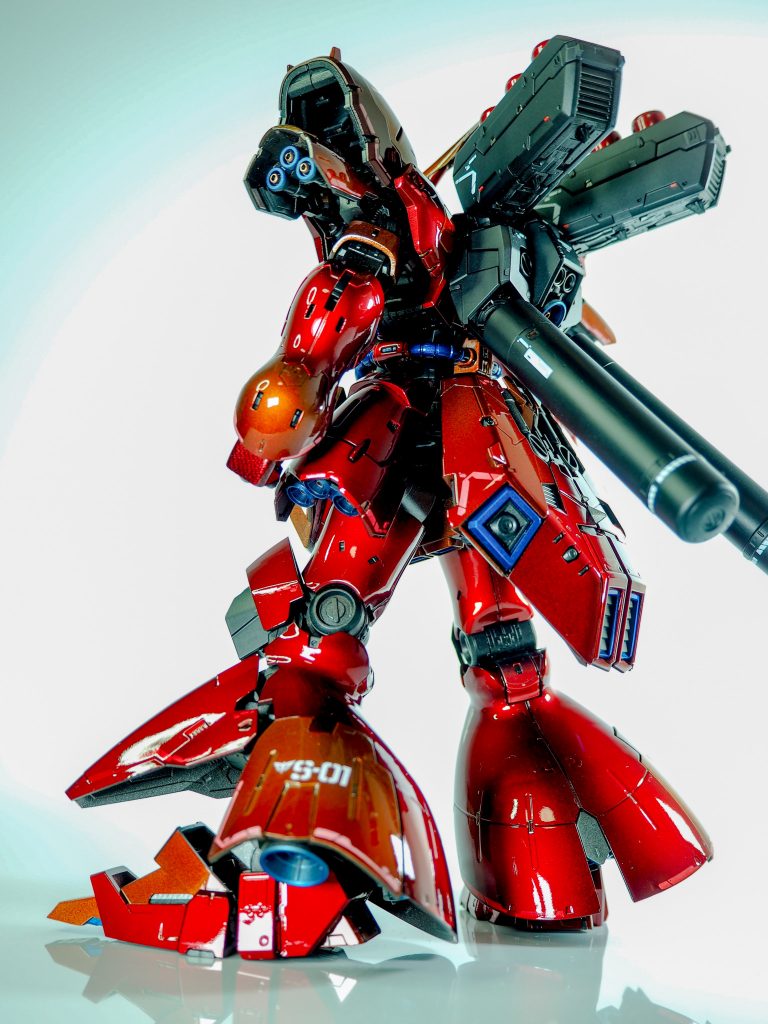 RG 1/144 SAZABI MSN-04 サザビーキャンディ塗装Ver.–5枚目/制作者：@elise_0727
