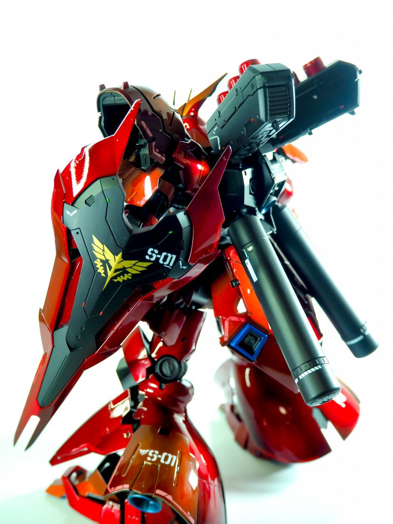 RG 1/144 SAZABI MSN-04 サザビーキャンディ塗装Ver.–2枚目/制作者：@elise_0727