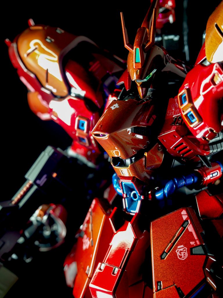 RG 1/144 SAZABI MSN-04 サザビーキャンディ塗装Ver.–4枚目/制作者：@elise_0727