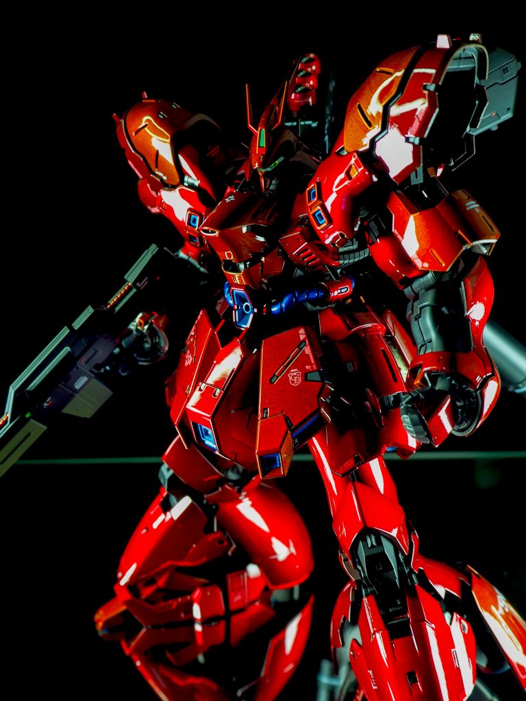 RG 1/144 SAZABI MSN-04 サザビーキャンディ塗装Ver.–9枚目/制作者：@elise_0727