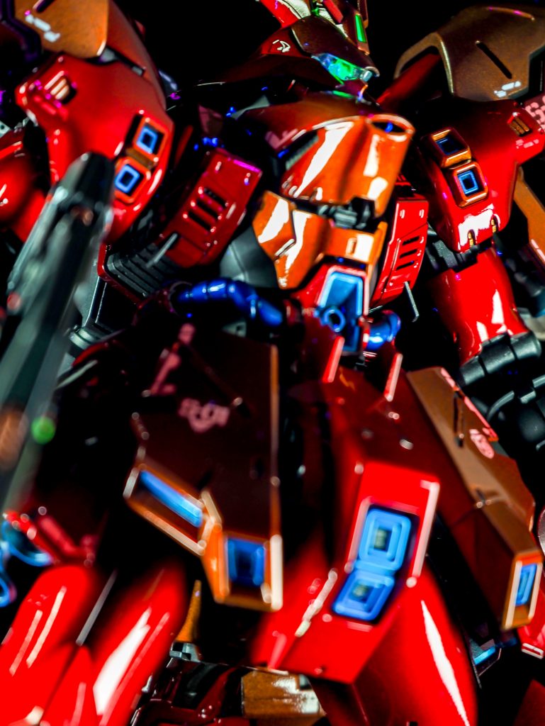 RG 1/144 SAZABI MSN-04 サザビーキャンディ塗装Ver.–3枚目/制作者：@elise_0727