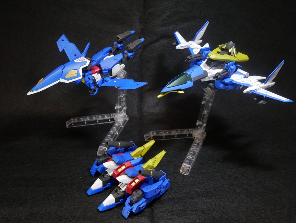 これで3体のメカが揃いました。ではさっそく合体してもらいましょう。