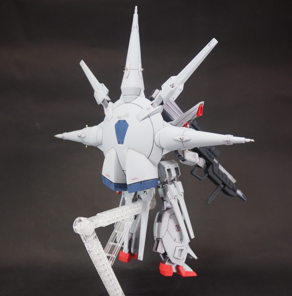 背面ドラグーンは銃口をメタルパーツに差し替え