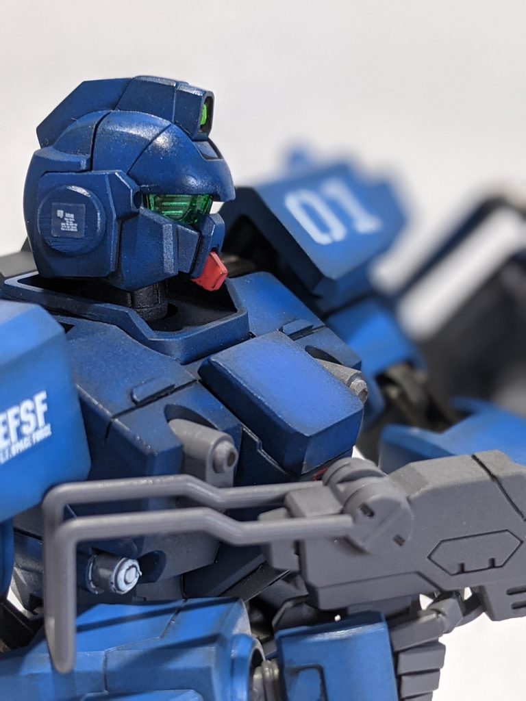 この機体はセガサターンのゲームで見てキットの発売を待っていた憶えがあります。もう少し綺麗に仕上げられたら良かった。