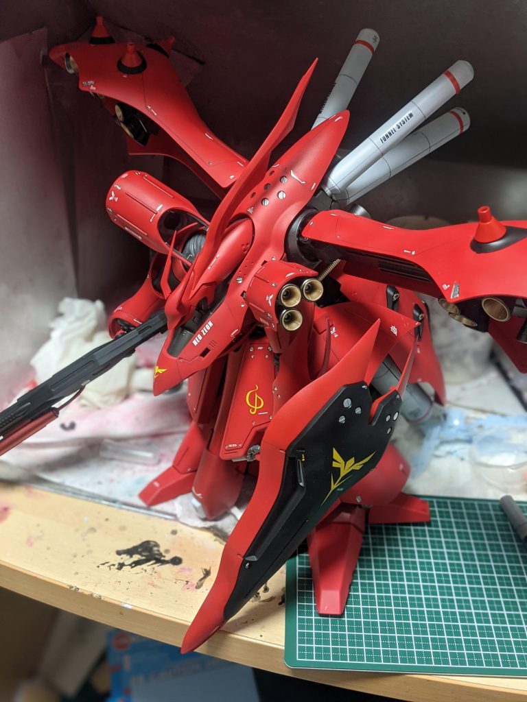 RE1/100 ナイチンゲール 全塗装｜ラシュバさんのガンプラ作品｜GUNSTA（ガンスタ）