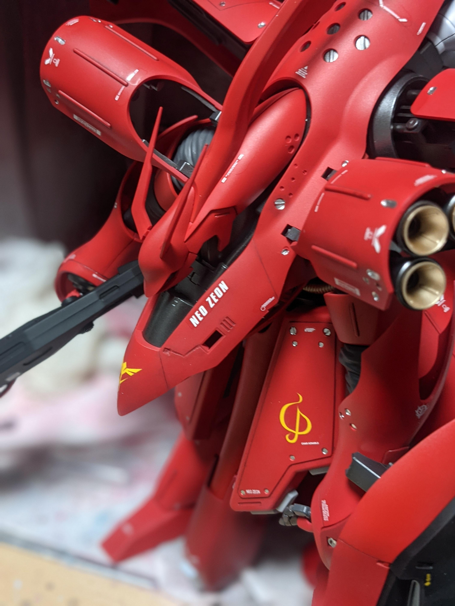 RE1/100 ナイチンゲール 全塗装｜ラシュバさんのガンプラ作品｜GUNSTA