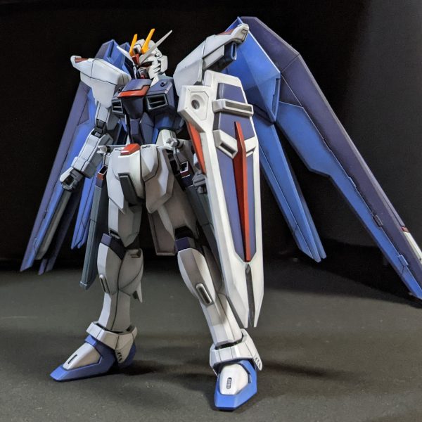 [HG]フリーダムガンダム[ウェザリング仕上げ]