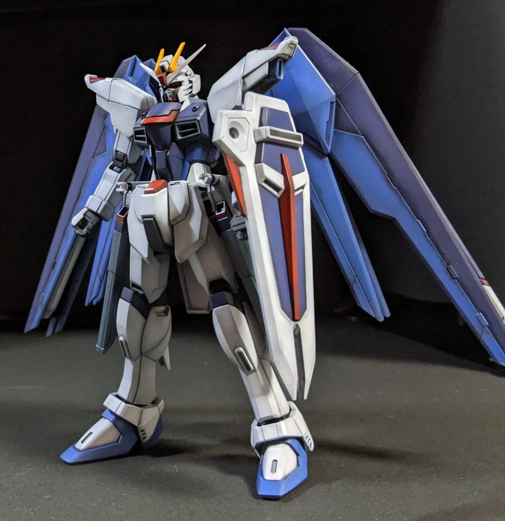 [HG]フリーダムガンダム[ウェザリング仕上げ]