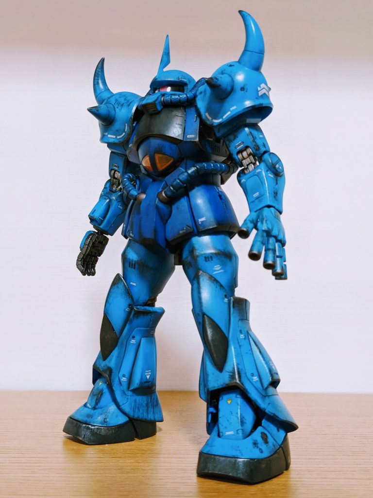 全体今回も難しい事はしてません!ゲート処理は丁寧にヤスリがけ→墨入れ&水転写デカール→半光沢トップコート→ウェザリング&ドライブラシ→つや消しトップコートで仕上げました。