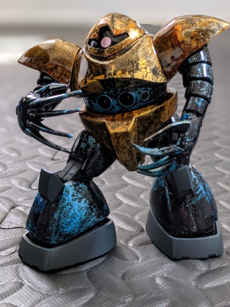 フロント。赤いとこもラップ塗装したけどわかりにくい