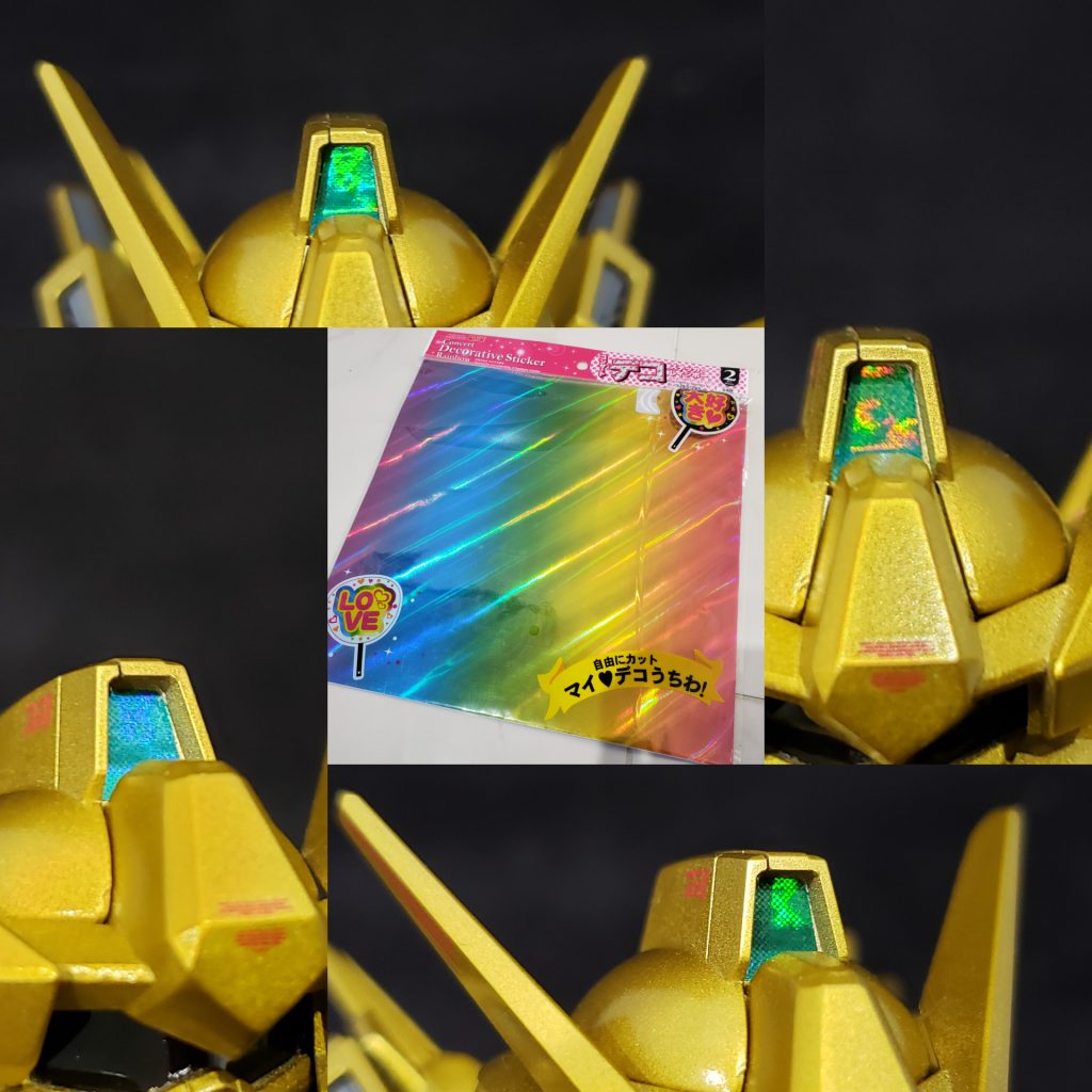 100均のシールをメインカメラに貼ってみました。