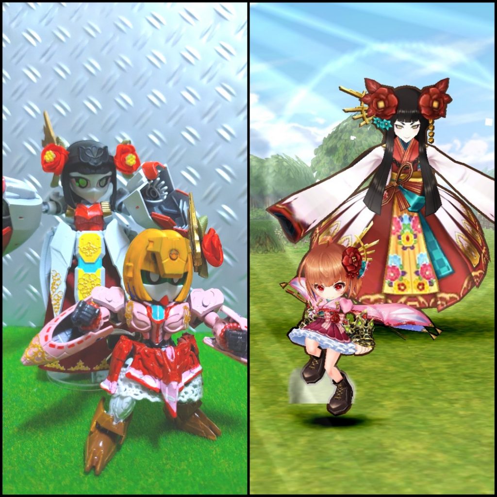 こうして見ると結構違うけど雰囲気が伝われば