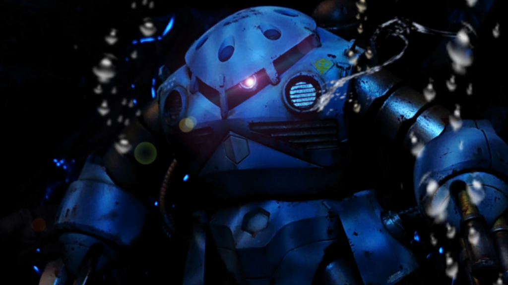 『着水成功。これより、作戦行動に入る!』スマホアプリでデジラマ風写真も作ってみました。