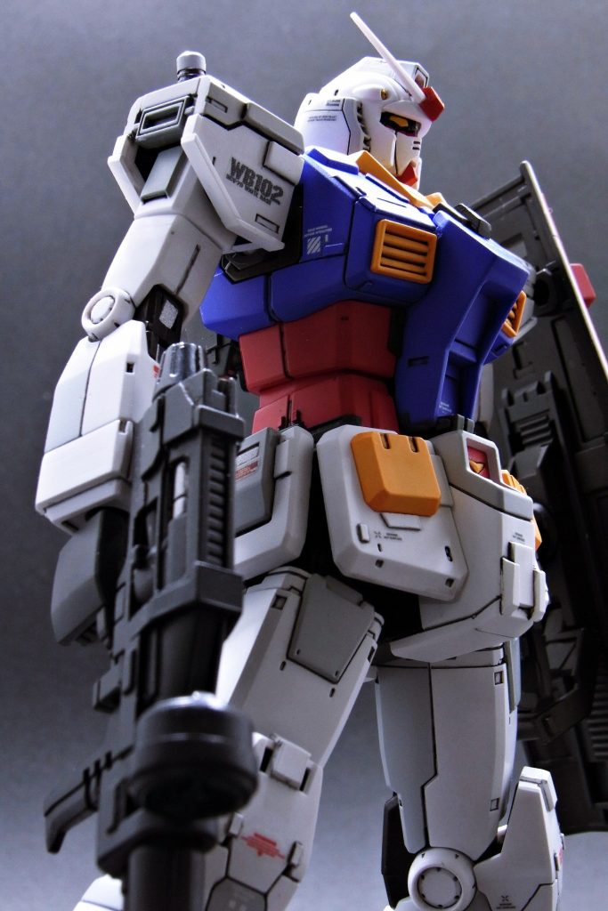 HG ガンダム (ORIGIN版)を工作・全塗装–4枚目/制作者:sararan ch