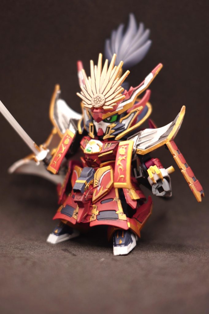 まあ諦めて単色で塗っちゃったって部分もあります。それにしてもお顔がスゲェイケメンです。