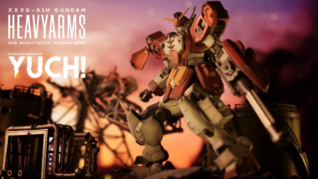 ジオラマ制作 HGAC 1/144 XXXG-01H ガンダムヘビーアームズ–3枚目/制作者:眠れない男ユチ