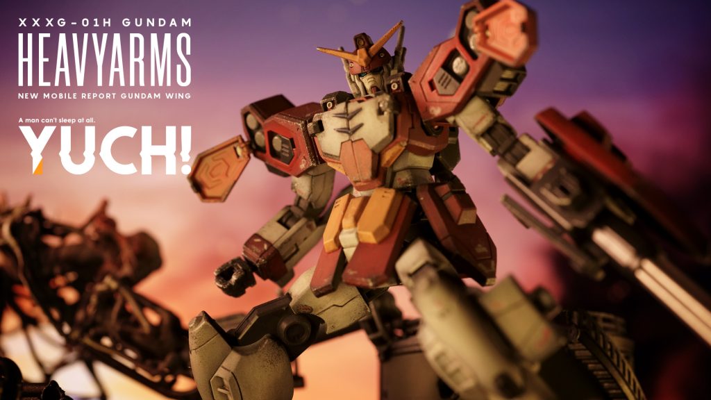 ジオラマ制作 HGAC 1/144 XXXG-01H ガンダムヘビーアームズ–4枚目/制作者:眠れない男ユチ