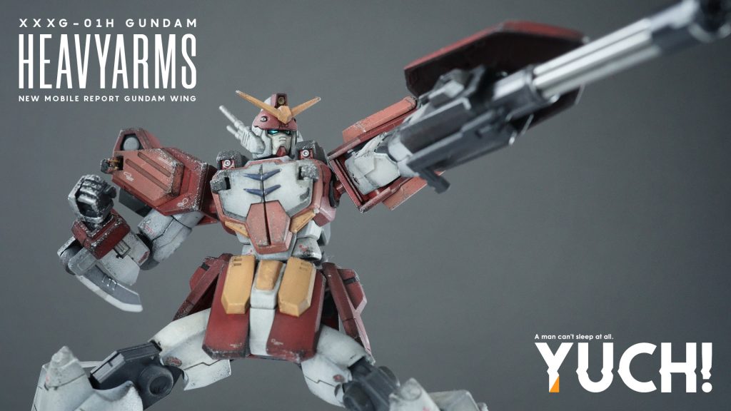 ジオラマ制作 HGAC 1/144 XXXG-01H ガンダムヘビーアームズ–9枚目/制作者:眠れない男ユチ