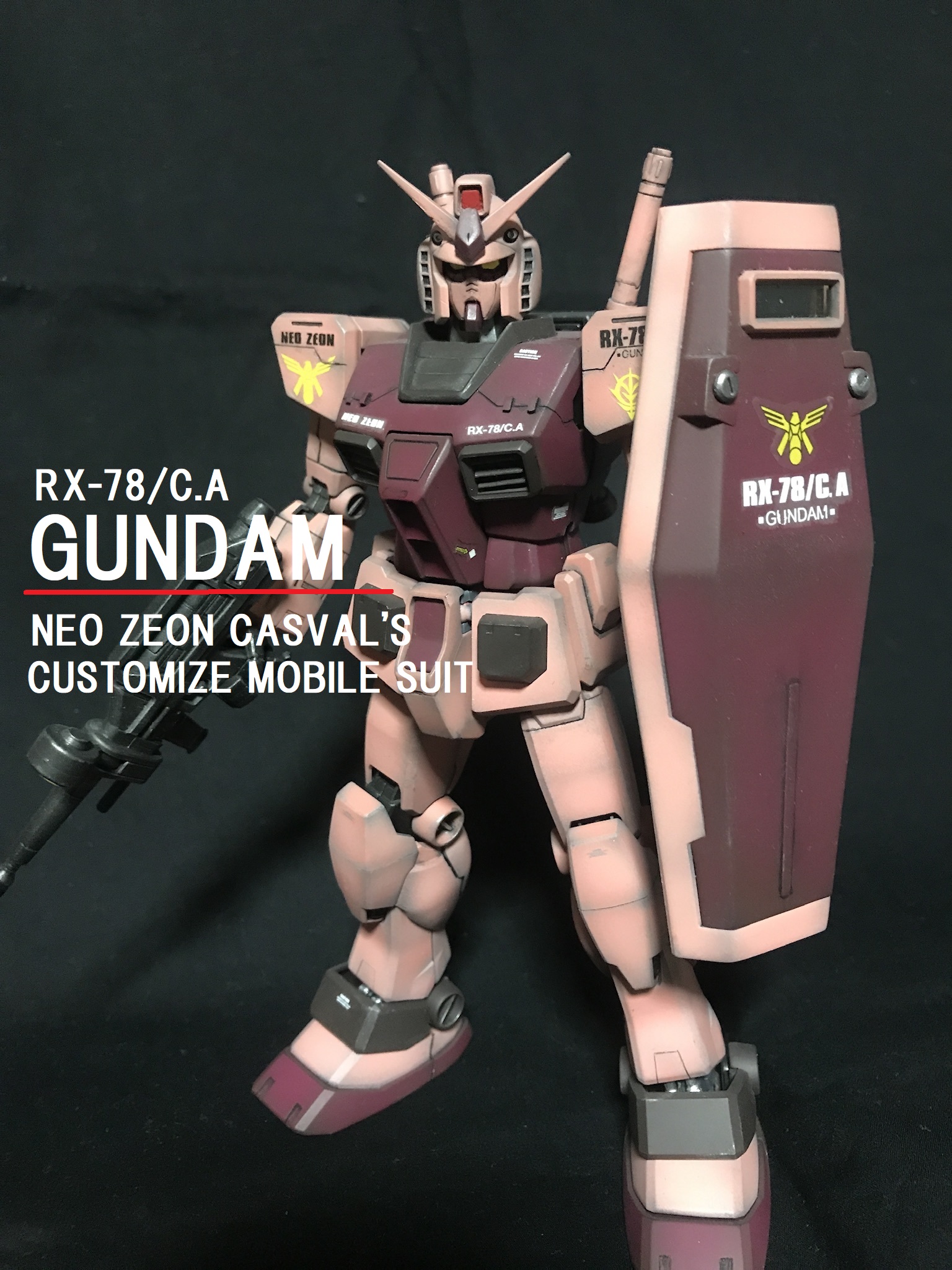 Mgキャスバル専用ガンダム Ver 1 5 がくちん さんのガンプラ作品 Gunsta ガンスタ