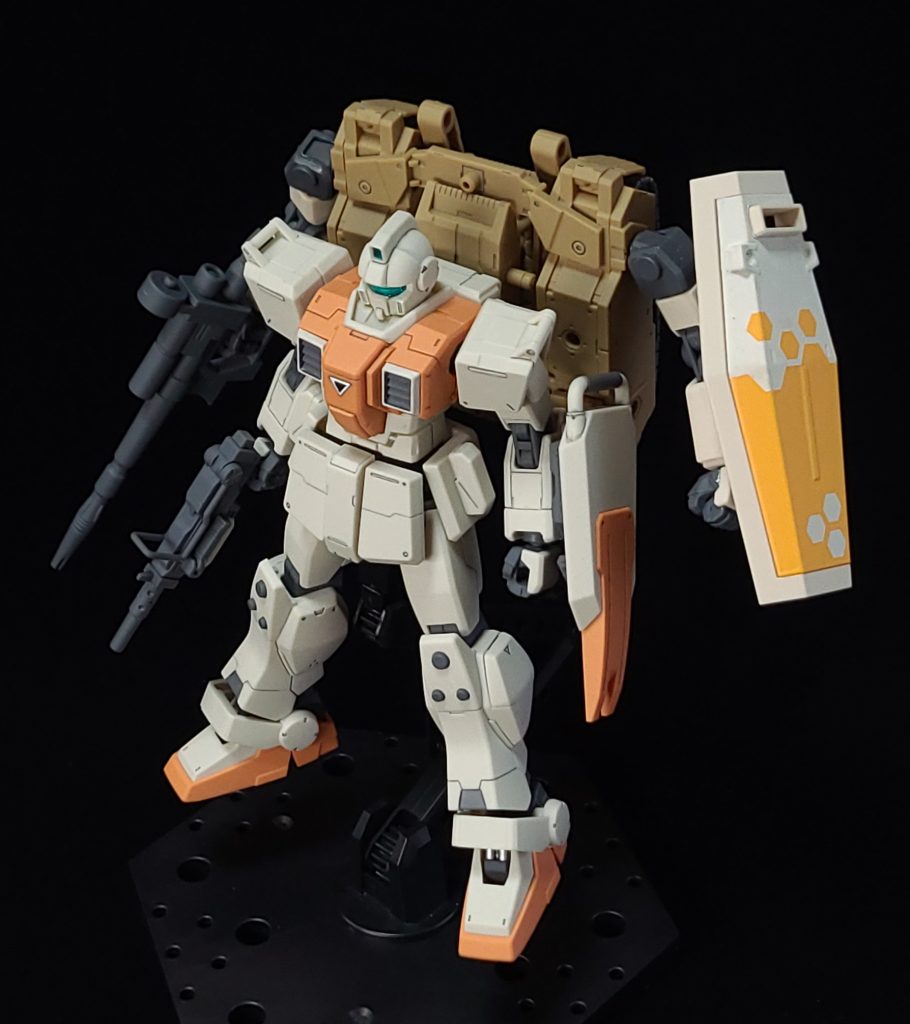 陸戦型ジム[試験型Gブル運用タイプ]–2枚目/制作者：くろお