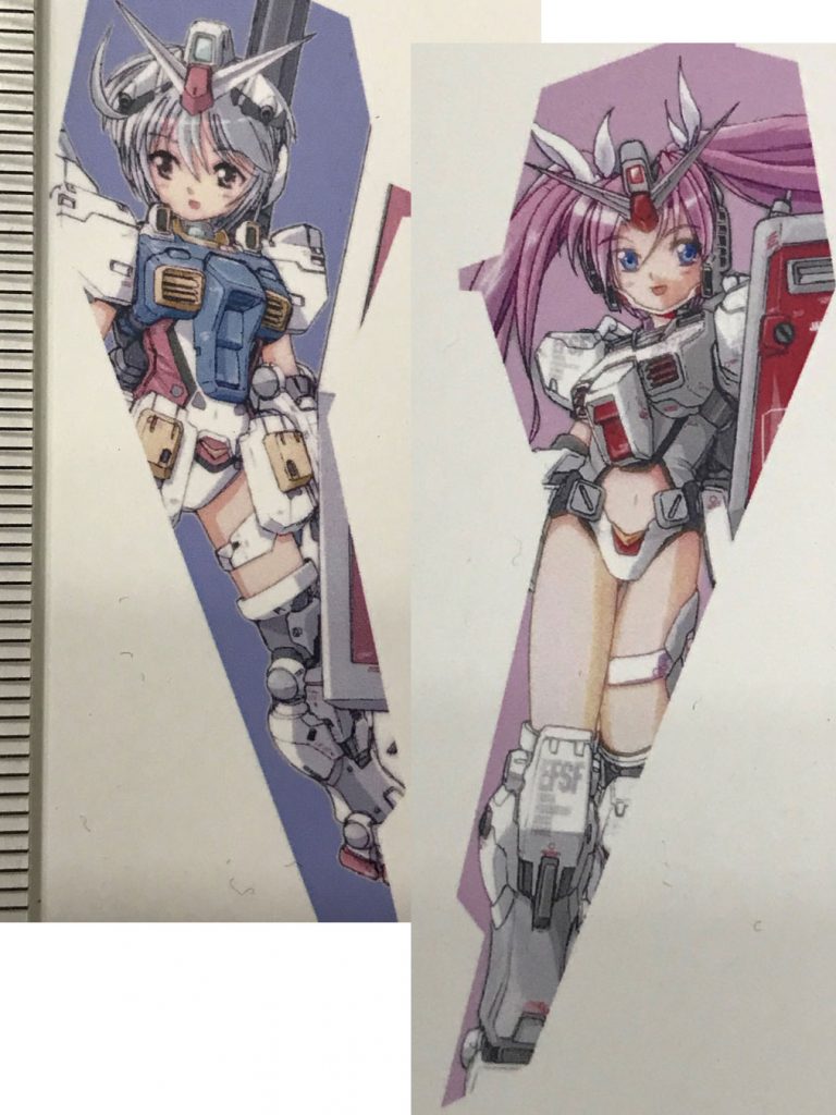 最後は使用したデカール類です。・ガンダムデカール・RG「ゼータガンダム」用・ハイキューパーツ ピクセル迷彩デカール・WAVE NEWクリアデカール(テプラデカール用)・ハイキューパーツ 水転写式デカール自作用用紙(透明ベース)(インクジェット用)