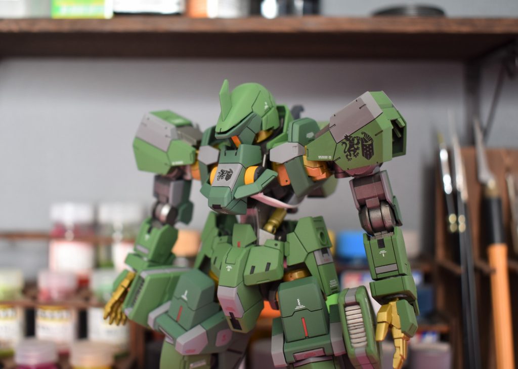 1/100 グレイズ(地上戦仕様)–4枚目/制作者：しろもももぐ