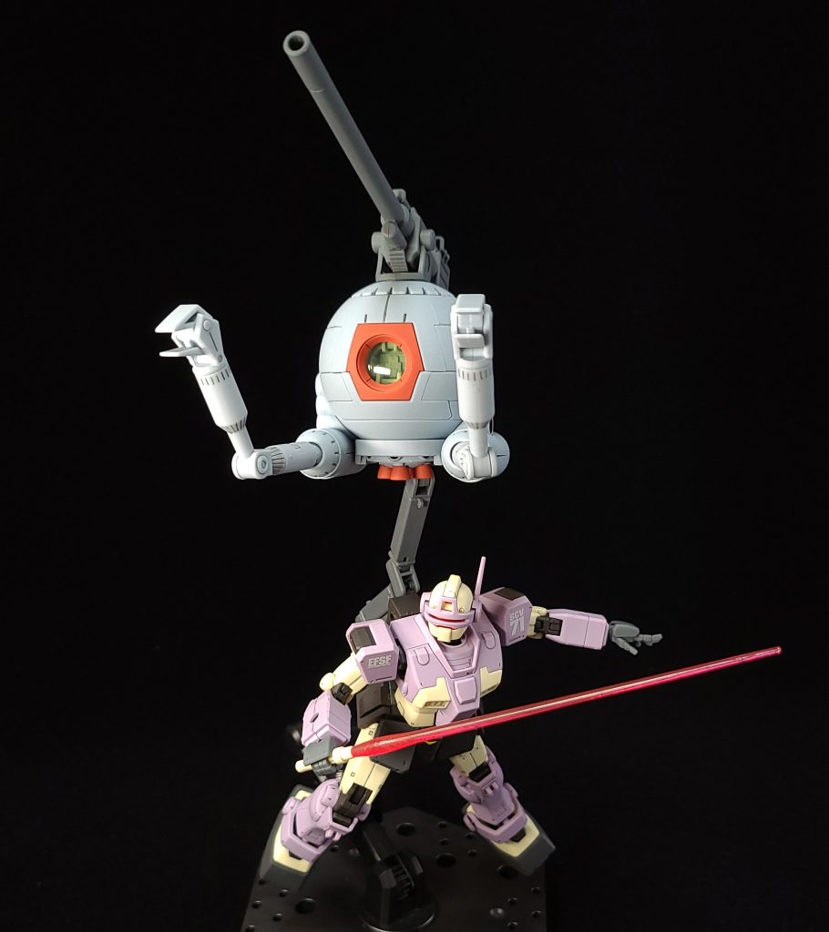 製作小話NT試験用ジム・ジャグラーを僕なりに制作しましたジムジャグラーはGGENERATIONシリーズに登場する機体です部分塗装＋スミ入れ＋つや消し仕上げそれぞれのキットの完成度が高くて満足です次元ビルドナックルズ｢角｣を使用しています最後に最近はキットとキットを組み合わせています組み合わせるときにいろいろ考えるのがたのしいです次回は以降はGUNSTAさんのコンテスト用のキットを制作していきたいですそれではここまで見ていただいてありがとうございました暑くなってきていますのでみなさんお体にはお気をつけくださいませ