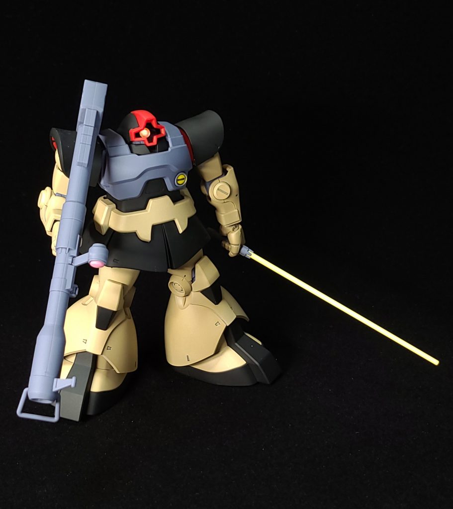 制作小話今回ははじめて充電式エアブラシを使用してみましたエアブラシを使って一度に2色以上はむずかしそうだったので塗装するのは1色のみとしました使用した塗料は水性ホビーカラーですバーニア類は黒鉄色と赤色で筆塗りしてあります慣れてきたら混色した色をエアブラシで塗装してみたいと思います最後に子どもの頃に憧れていたエアブラシ今は充電式のものがあって便利になったなと思いました本格的なコンプレッサーを使用できる環境ではないので助かっていますそれではここまで見ていただいてありがとうございましたみなさんお体に気をつけてお過ごしくださいませ