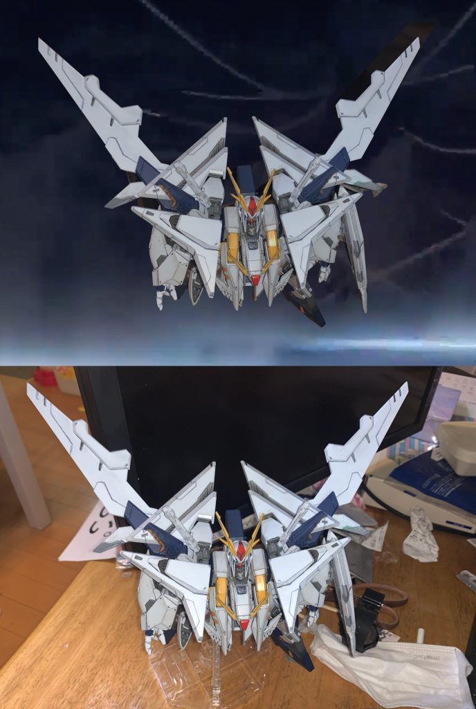 背景に合わせた多少の調整でアニメ本編のように