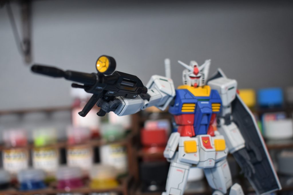 HGUC ガンダム–3枚目/制作者：しろもももぐ