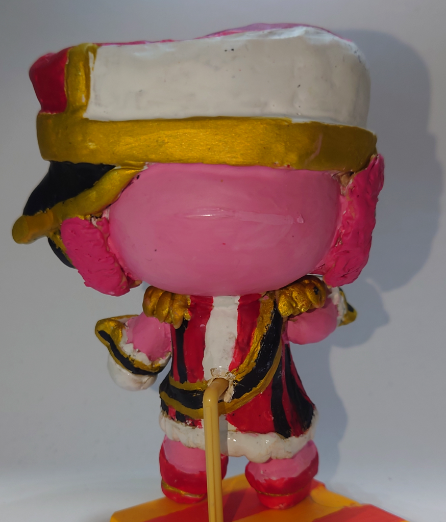 背中の塗装に苦戦しました。－－－－－－－－－－－－－－－－－－－－－－－－－－－－－－