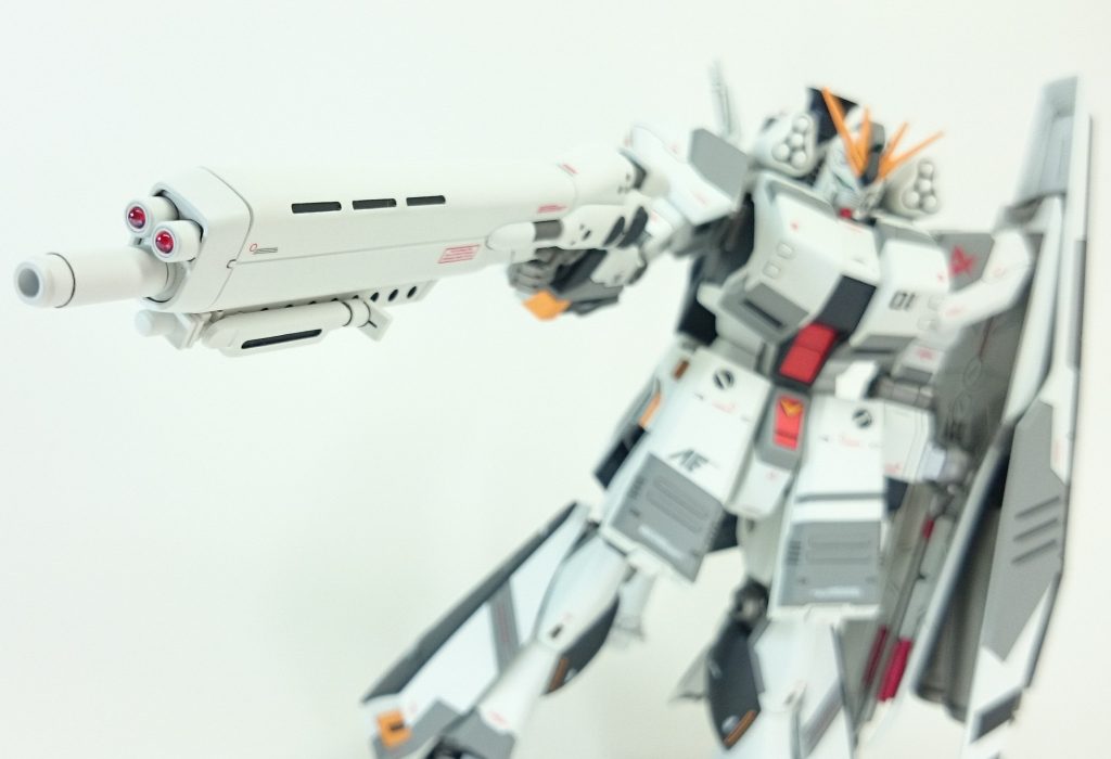 HGUC νガンダムHWS–4枚目/制作者：しろもももぐ