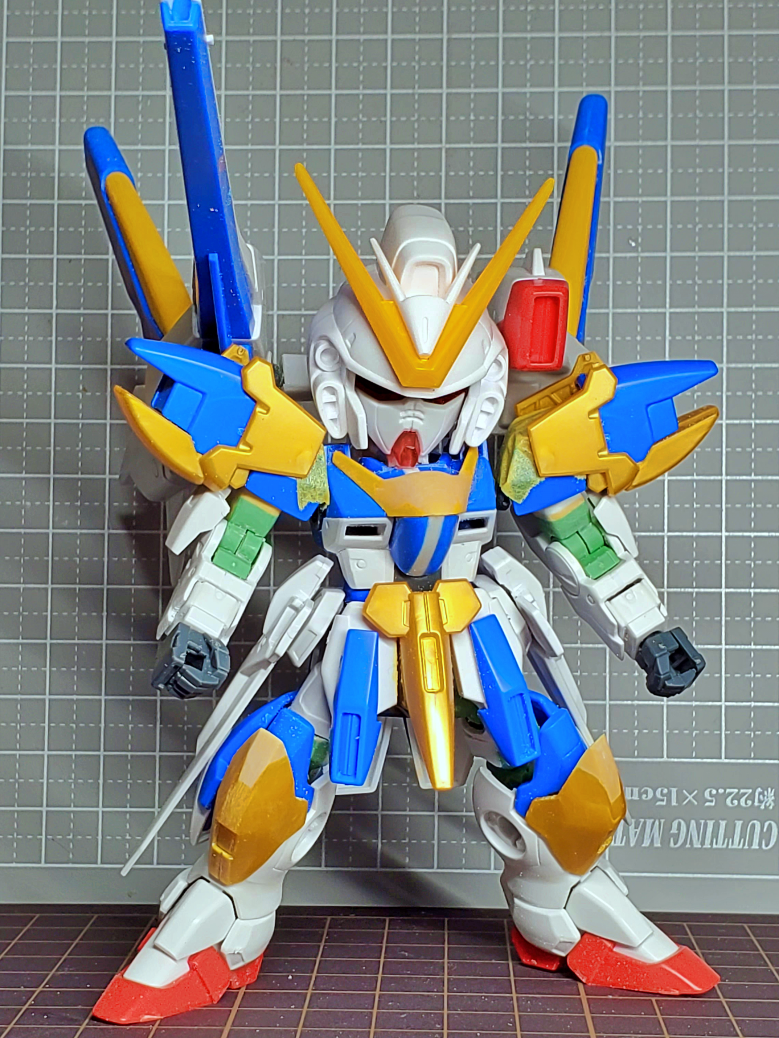 SD V2アサルトバスターガンダム｜らきすしさんのガンプラ作品｜GUNSTA