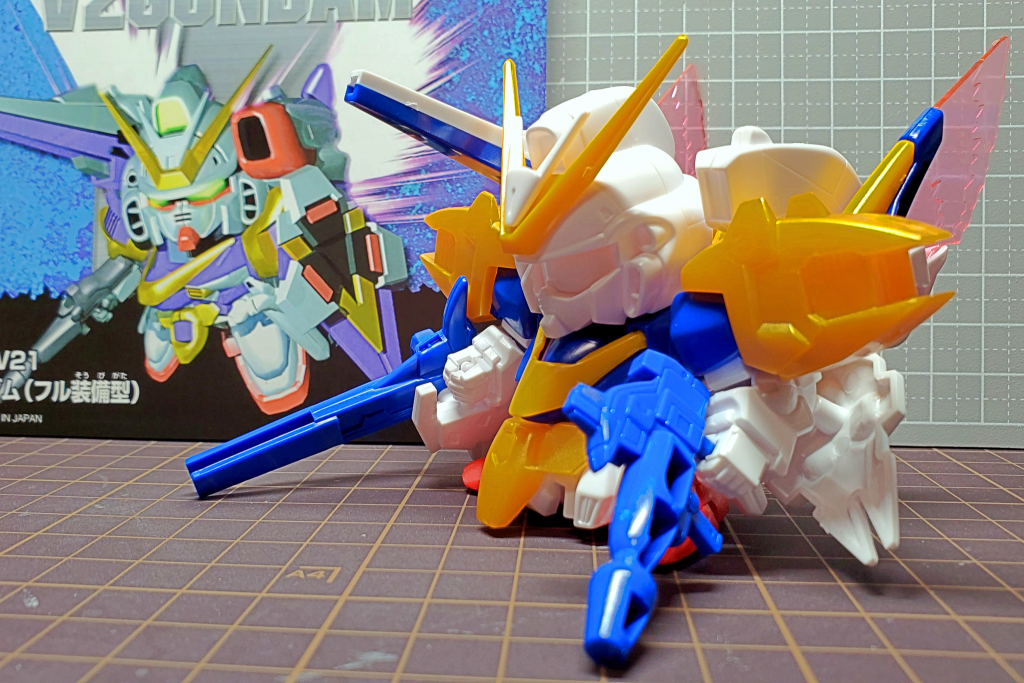 元のキットはこれです、比べたらカッコよくなったでしょ?w