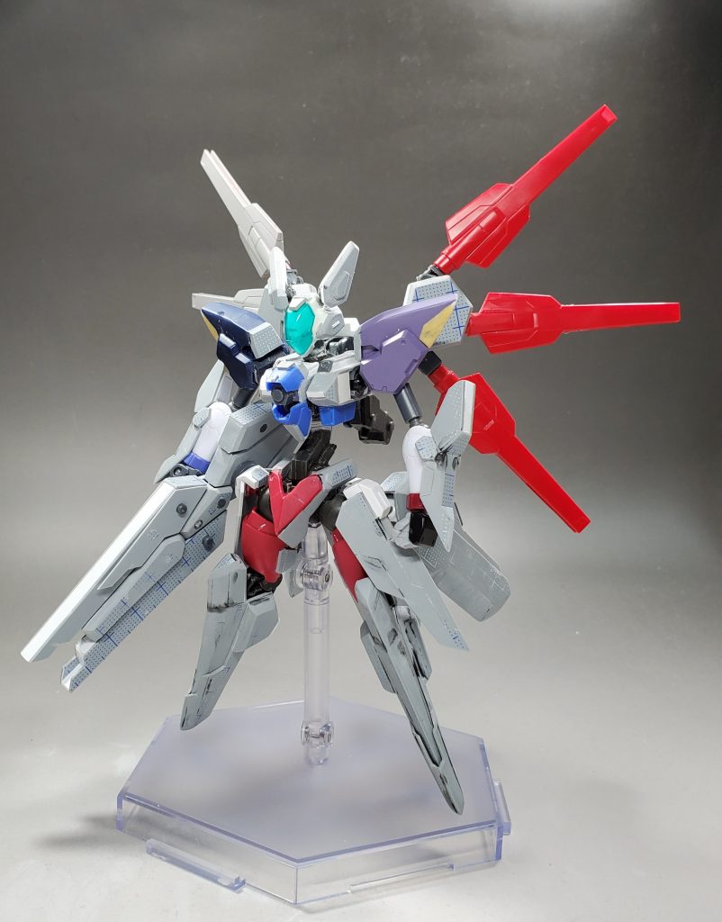 FMブラスター、初期は少しパーツが少なかったのでかさまして長く見せました。