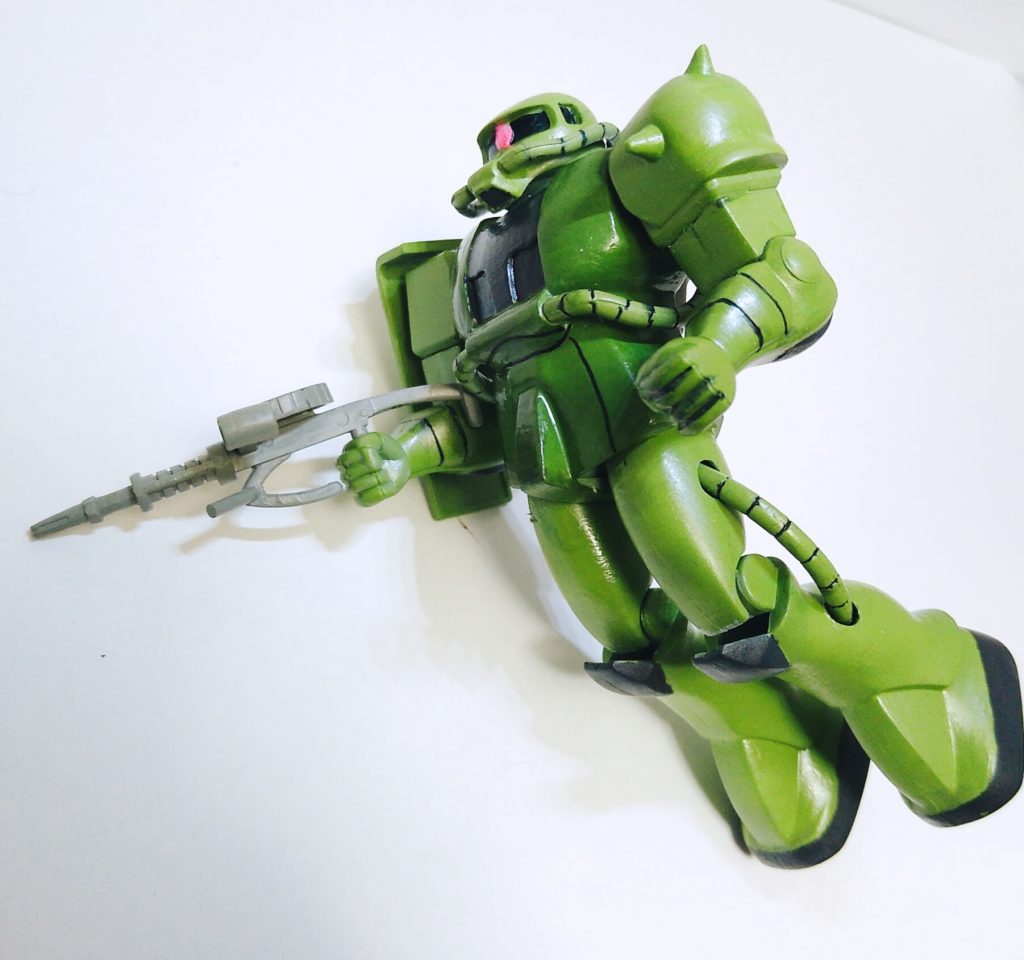 適当にそれっぽいポーズ撮影してみたらかなりかっこいいですね、こいつ。素立ちだと可愛い感じですがw