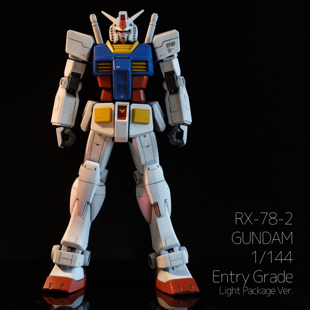 肩アーマーの縮小前腕の穴埋め手の甲をマーク2っぽく装甲盛り腰の幅増し腰アーマーの厚み増し膝アーマーの幅増しスリッパ爪先の幅増し