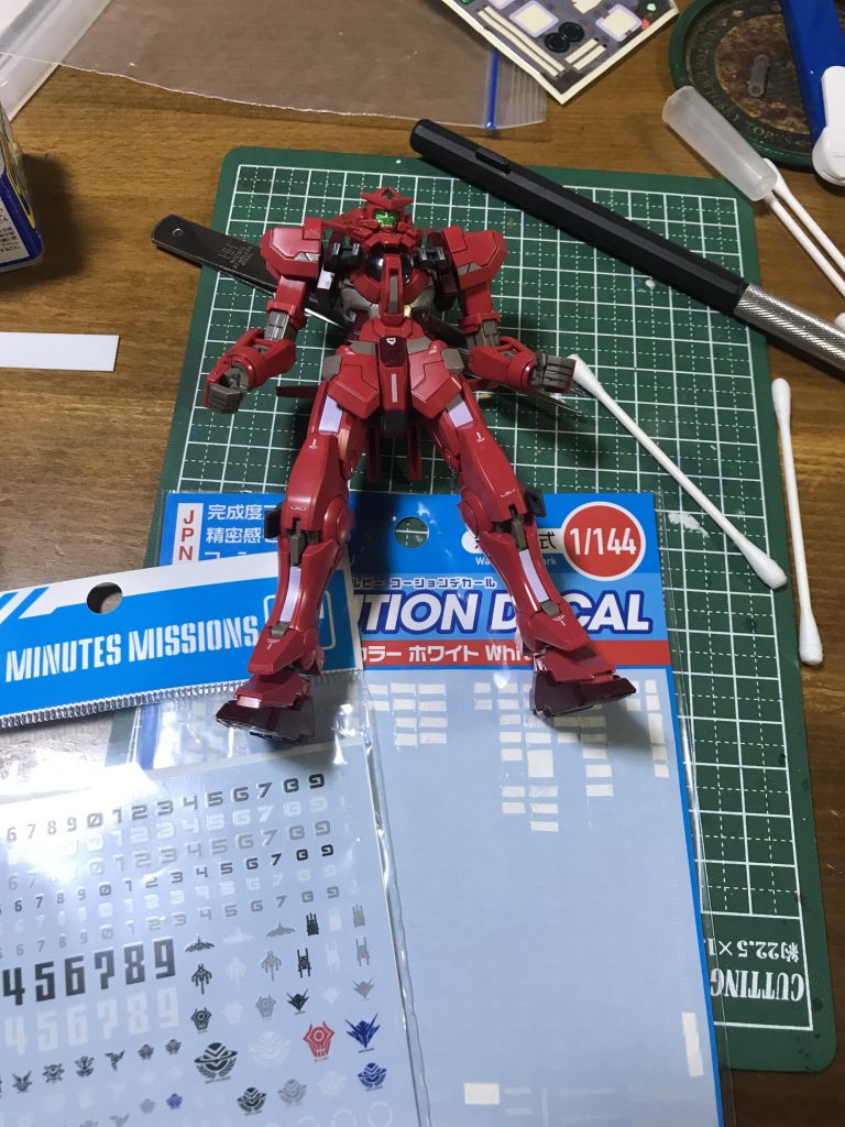 デカール貼り貼り〜