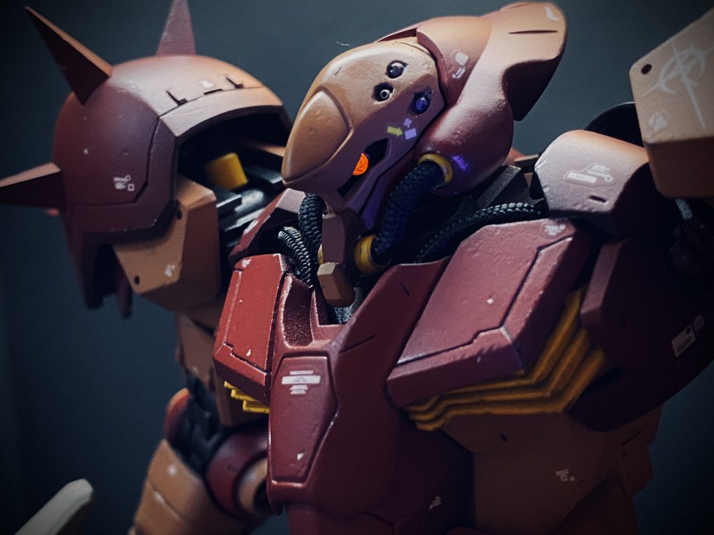 各所パイプはメッシュタイプに置き換えています。