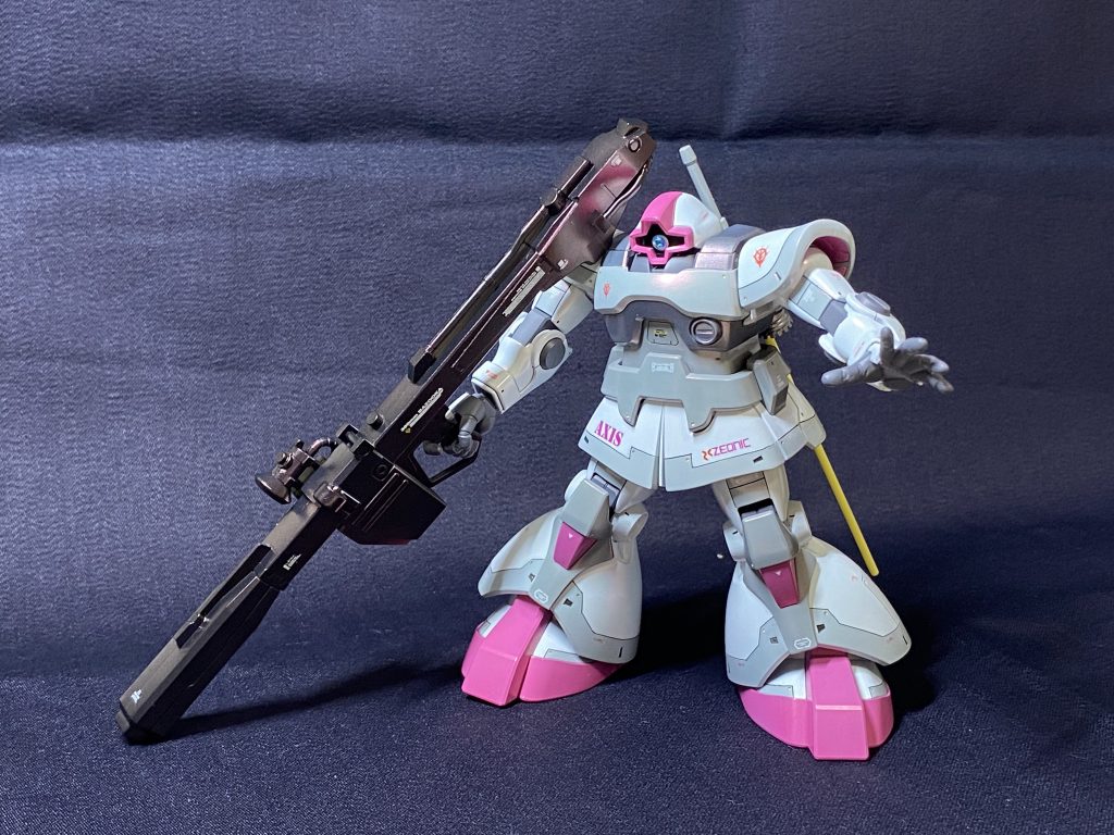 HG ハマーン専用リックドム–5枚目/制作者：のりパパさん